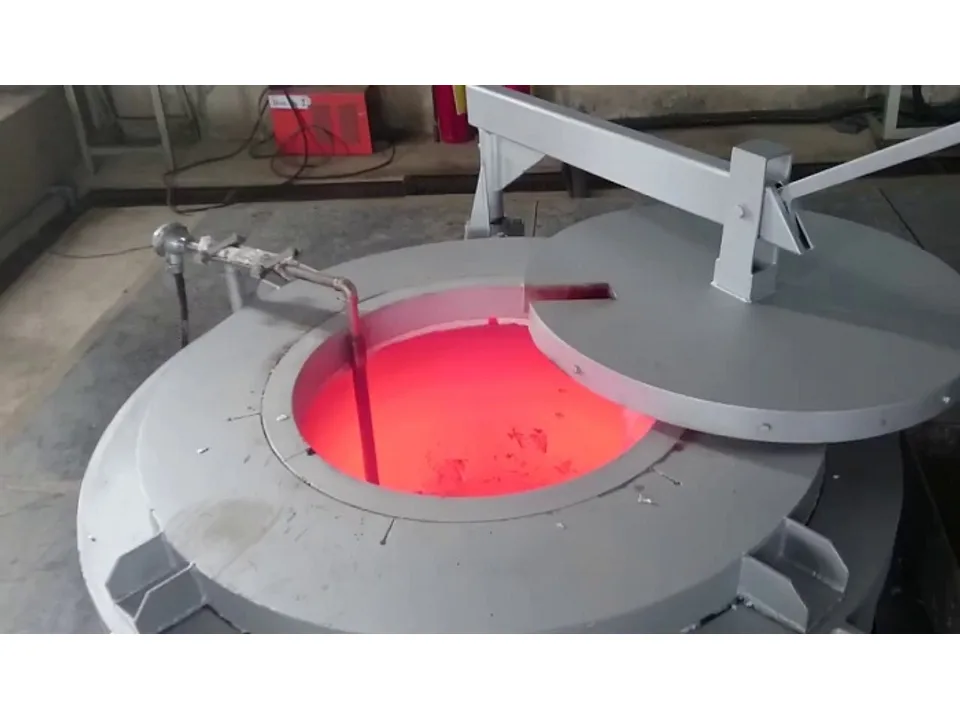 Lò Nấu Nhôm Bằng Điện Trở